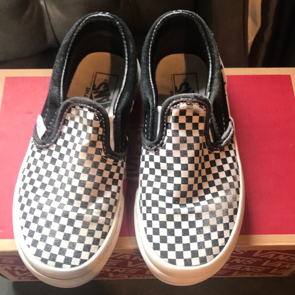 Used, Kids original Vans in fair condition